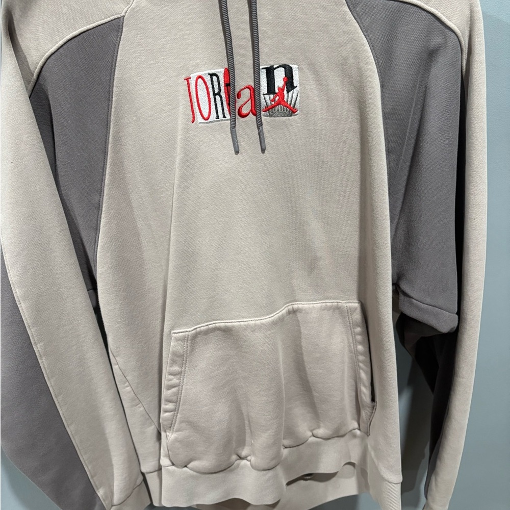 Jordan Gray and Cream Sweatshirt Hoodie + 3 more hoodies